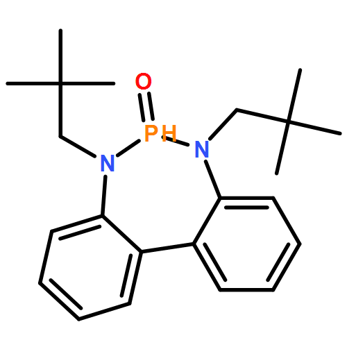 5H-Dibenzo[d,f][1,3,2]diazaphosphepine, 5,7-bis(2,2-dimethylpropyl)-6,7-dihydro-, 6-oxide