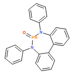 5H-Dibenzo[d,f][1,3,2]diazaphosphepine, 6,7-dihydro-5,7-diphenyl-, 6-oxide
