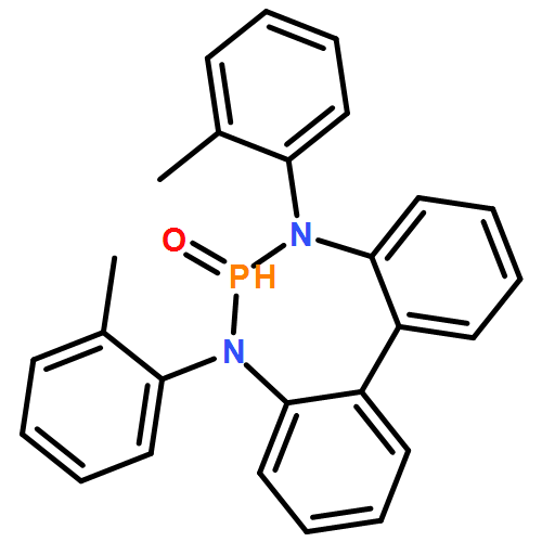 5H-Dibenzo[d,f][1,3,2]diazaphosphepine, 6,7-dihydro-5,7-bis(2-methylphenyl)-, 6-oxide