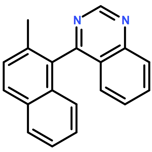 Quinazoline, 4-(2-methyl-1-naphthalenyl)-