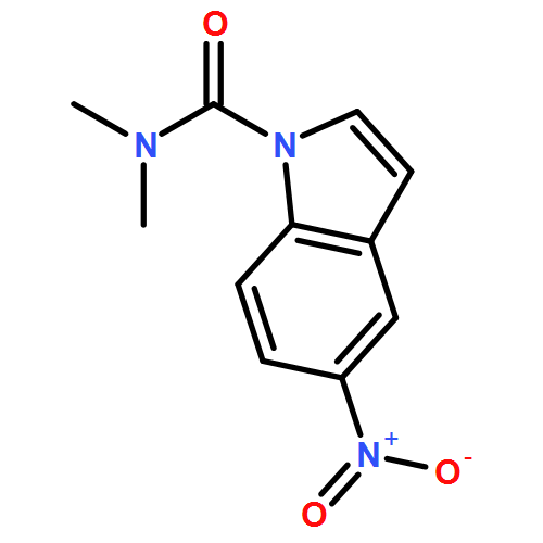 1H-Indole-1-carboxamide, N,N-dimethyl-5-nitro-