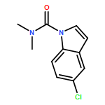 1H-Indole-1-carboxamide, 5-chloro-N,N-dimethyl-