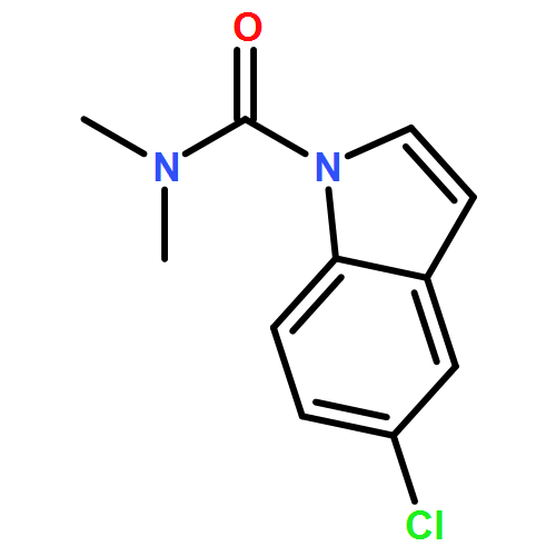 1H-Indole-1-carboxamide, 5-chloro-N,N-dimethyl-