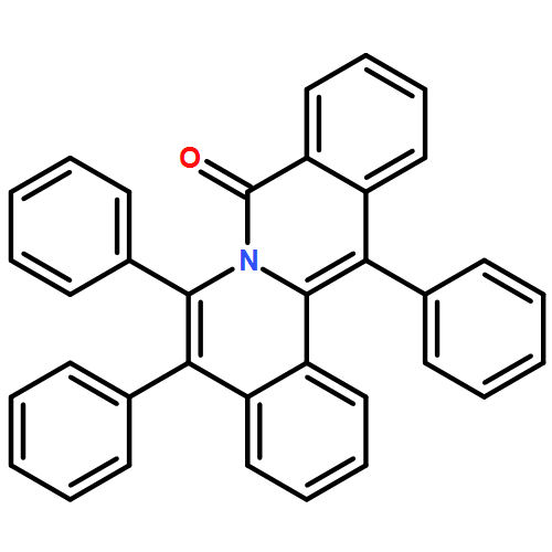 8H-Dibenzo[a,g]quinolizin-8-one, 5,6,13-triphenyl-