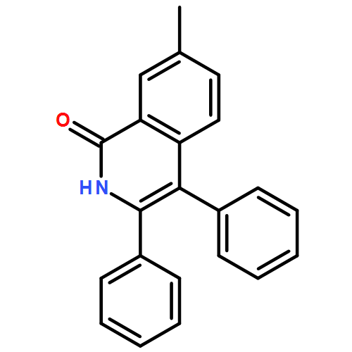 1(2H)-Isoquinolinone, 7-methyl-3,4-diphenyl-