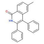 1(2H)-Isoquinolinone, 6-methyl-3,4-diphenyl-