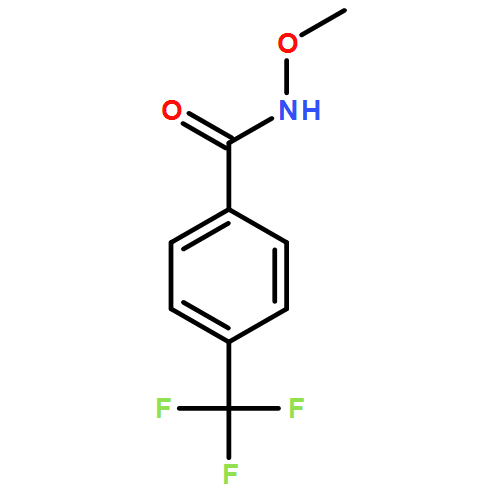 Benzamide, N-methoxy-4-(trifluoromethyl)-