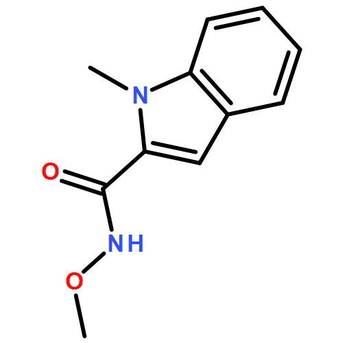 1H-Indole-2-carboxamide, N-methoxy-1-methyl-