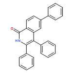 1(2H)-Isoquinolinone, 3,4,6-triphenyl-