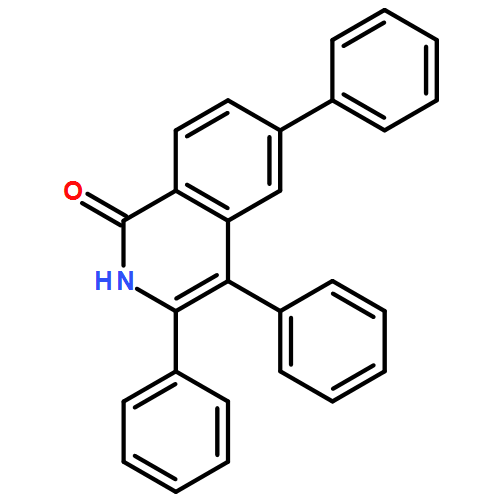 1(2H)-Isoquinolinone, 3,4,6-triphenyl-