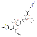 Decanoic acid, 10-azido-4,4,6,8-tetramethyl-5-oxo-3,7-bis[(triethylsilyl)oxy]-, (1S)-1-[(1E)-1-methyl-2-(2-methyl-4-thiazolyl)ethenyl]-3-butyn-1-yl ester, (3S,6R,7S,8S)-
