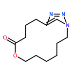 8-Oxa-1,14,15-triazabicyclo[11.2.1]hexadeca-13(16),14-dien-9-one