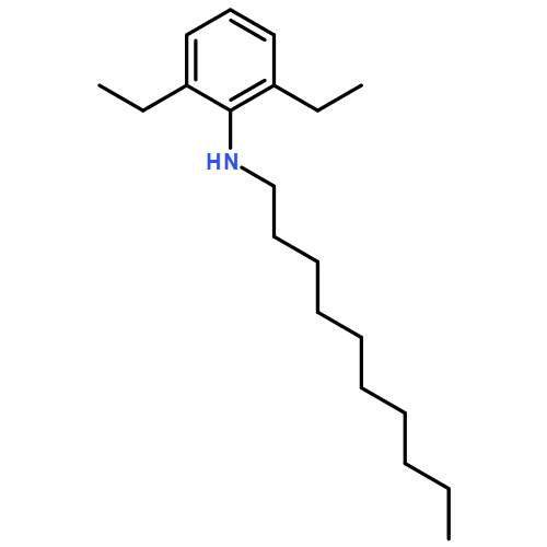 Benzenamine, N-decyl-2,6-diethyl-