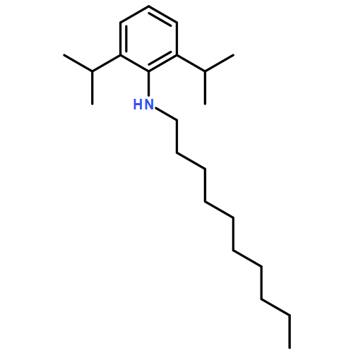 Benzenamine, N-decyl-2,6-bis(1-methylethyl)-