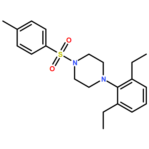 Piperazine, 1-(2,6-diethylphenyl)-4-[(4-methylphenyl)sulfonyl]-