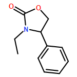 2-Oxazolidinone, 3-ethyl-4-phenyl-