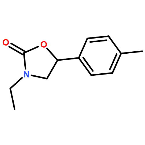 2-Oxazolidinone, 3-ethyl-5-(4-methylphenyl)-