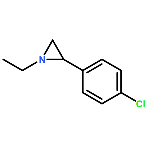 Aziridine, 2-(4-chlorophenyl)-1-ethyl-