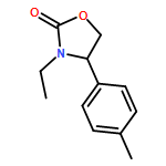 2-Oxazolidinone, 3-ethyl-4-(4-methylphenyl)-