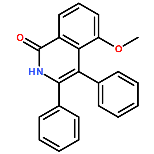 1(2H)-Isoquinolinone, 5-methoxy-3,4-diphenyl-