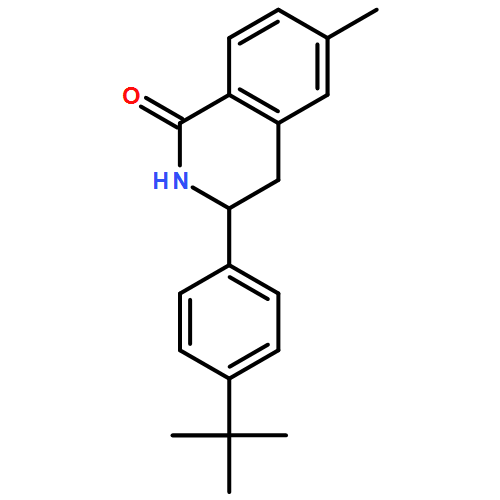 1(2H)-Isoquinolinone, 3-[4-(1,1-dimethylethyl)phenyl]-3,4-dihydro-6-methyl-
