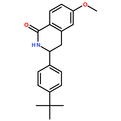 1(2H)-Isoquinolinone, 3-[4-(1,1-dimethylethyl)phenyl]-3,4-dihydro-6-methoxy-
