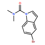 1H-Indole-1-carboxamide, 5-bromo-N,N-dimethyl-