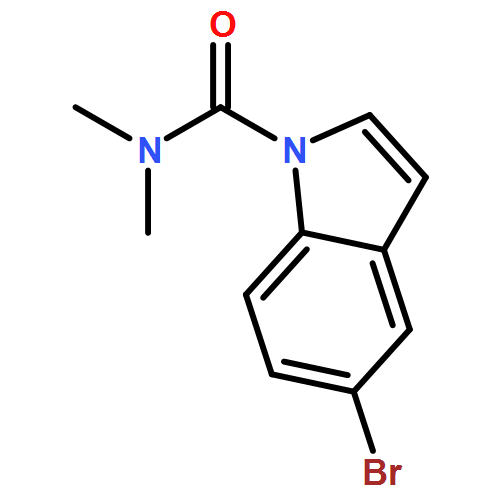 1H-Indole-1-carboxamide, 5-bromo-N,N-dimethyl-