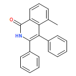 1(2H)-Isoquinolinone, 5-methyl-3,4-diphenyl-