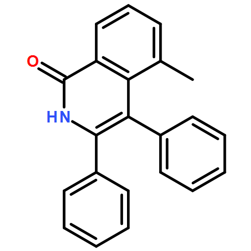 1(2H)-Isoquinolinone, 5-methyl-3,4-diphenyl-