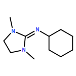 Cyclohexanamine, N-(1,3-dimethyl-2-imidazolidinylidene)-