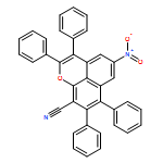 Naphtho[1,8-bc]pyran-9-carbonitrile, 5-nitro-2,3,7,8-tetraphenyl-