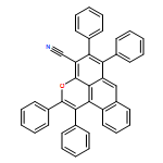 Anthra[1,9-bc]pyran-4-carbonitrile, 1,2,5,6-tetraphenyl-