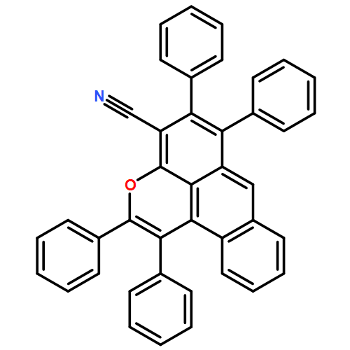Anthra[1,9-bc]pyran-4-carbonitrile, 1,2,5,6-tetraphenyl-