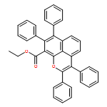 Naphtho[1,8-bc]pyran-9-carboxylic acid, 2,3,7,8-tetraphenyl-, ethyl ester