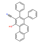 3-Phenanthrenecarbonitrile, 4-hydroxy-1,2-diphenyl-