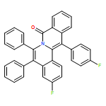 8H-Dibenzo[a,g]quinolizin-8-one, 3-fluoro-13-(4-fluorophenyl)-5,6-diphenyl-