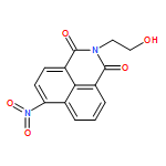 2-(2-hydroxyethyl)-6-nitro-1H-benzo[de]isoquinoline-1,3(2H)-dione