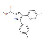 1H-Pyrrole-2-carboxylic acid, 4,5-bis(4-methylphenyl)-, methyl ester