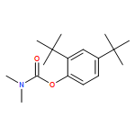 Carbamic acid, N,N-dimethyl-, 2,4-bis(1,1-dimethylethyl)phenyl ester