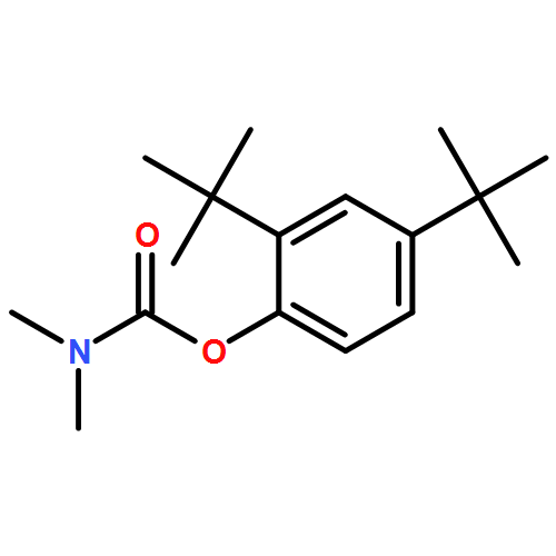 Carbamic acid, N,N-dimethyl-, 2,4-bis(1,1-dimethylethyl)phenyl ester
