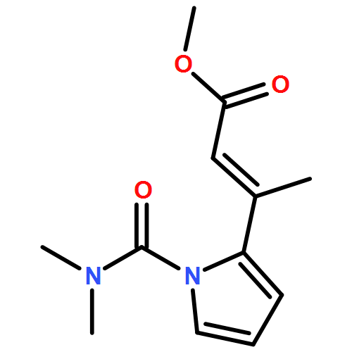 2-Butenoic acid, 3-[1-[(dimethylamino)carbonyl]-1H-pyrrol-2-yl]-, methyl ester, (2E)-