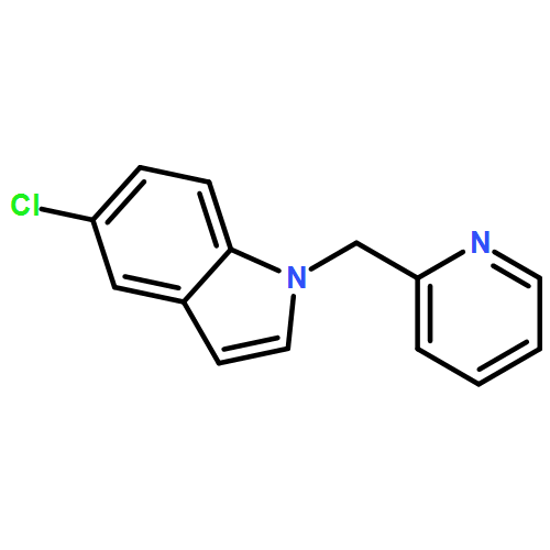 1H-Indole, 5-chloro-1-(2-pyridinylmethyl)-
