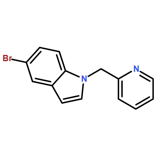 1H-Indole, 5-bromo-1-(2-pyridinylmethyl)-
