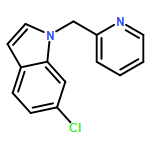 1H-Indole, 6-chloro-1-(2-pyridinylmethyl)-