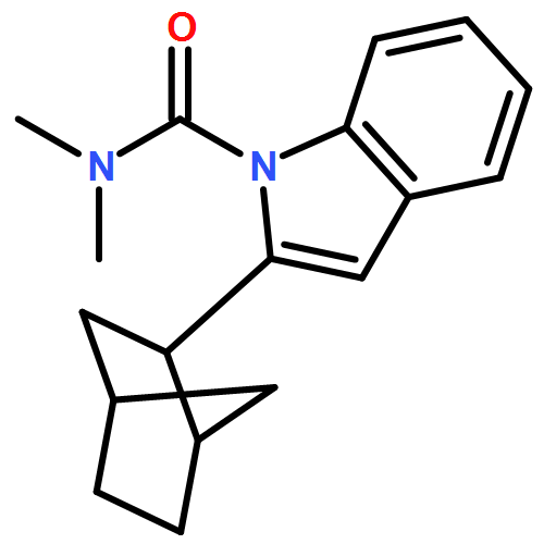 1H-Indole-1-carboxamide, 2-(1R,2R,4S)-bicyclo[2.2.1]hept-2-yl-N,N-dimethyl-
