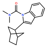 1H-Indole-1-carboxamide, 2-(1S,2S,4R)-bicyclo[2.2.1]hept-2-yl-N,N-dimethyl-