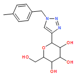 D-Glucitol, 1,5-anhydro-1-C-[1-[(4-methylphenyl)methyl]-1H-1,2,3-triazol-4-yl]-, (1S)-