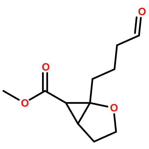2-Oxabicyclo[3.1.0]hexane-6-carboxylic acid, 1-(4-oxobutyl)-, methyl ester