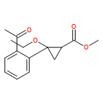 Cyclopropanecarboxylic acid, 2-(2-acetylphenyl)-2-ethoxy-, methyl ester, (1R,2R)-rel-